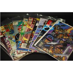 Lot of 11 Comic Books in Unc Condition from Image, DC, and Marvel ; Wetworks #2, Union #1 & #2, Team