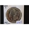 Image 1 : 1879-S Morgan Dollar; Imp. Cleaned; EST. $25-40