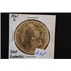 Image 1 : 1921-S Morgan Dollar; Imp. Cleaned; EST. $25-40