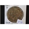 Image 1 : 1927-D Peace $1; Imp. Cleaned; EST. $25-40