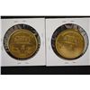 Image 2 : 1997 Limited Edition Pinnacle Mint Collection; Cal Ripkin Jr with the Orioles and Derek Jeter with t