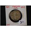 Image 1 : 1925 Standing Liberty 25c; EST. $5-10