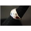 Image 2 : Beautiful Sterling Silver Ring Size 8; EST. $10-15