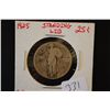 Image 1 : 1925 Standing Liberty 25c; EST. $5-10