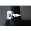 Image 2 : Beautiful Sterling Silver Ring Size 7; EST. $10-15