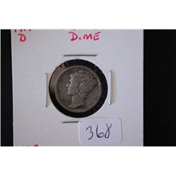 1919-D Mercury Dime; EST. $5-10