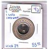 Image 1 : Latvia 1 Lats 1999-2000 Proof Silver.