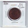 Image 2 : Canada 1 Cent 1884 EF-40, obverse 2 with remaining Red.