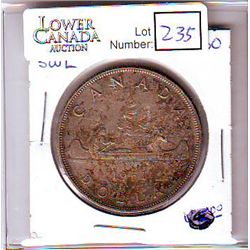 1 Dollar 1951, MS-60; Short Water Lines.