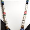 Image 3 : Navajo Howlite & Multi-Stone Necklace - Tommy Singer