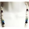 Image 4 : Navajo Howlite & Multi-Stone Necklace - Tommy Singer