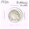 Image 1 : 1936 BUFFALO NICKEL *PLEASE LOOK AT PICTURE TO DETERMINE GRADE*!!