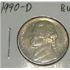 Image 1 : 1991-P JEFFERSON NICKEL *RARE MS UNC HIGH GRADE - NICE COIN*!!
