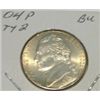Image 1 : 2004-D TYPE II JEFFERSON NICKEL *RARE BU UNC HIGH GRADE - NICE COIN*!!