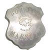 Image 1 : STATE OF MONTANA MARSHAL BADGE *BUFFALO MARSHAL*!!