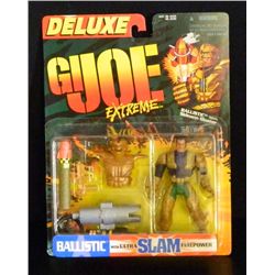 G.I. Joe Extreme Deluxe Ballistic Action Figure MO "With Ultra SLAM Firepower"