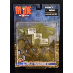 G.I. Joe Military Photographer Set Battle Gear 1/6 Scale Accessory Card