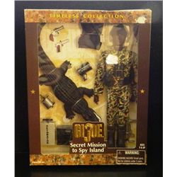 G.I. Joe AA Secret Mission to Spy Island 1/6 Scale Black "Timeless Collection" 12" Boxed Figure