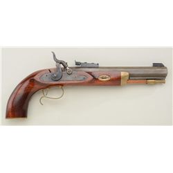 Spanish-made for CVA copy of a blackpowder  single shot large bore percussion pistol, .50  cal., 10”
