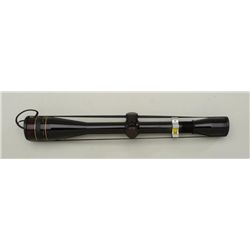 Leupold 24X scope with spirit level mount;  optics need adjustment.  Est.:  $100-$200.