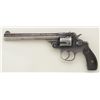 Image 2 : Smith & Wesson Perfected Model DA revolver,  .38 cal., 6” barrel, blue finish, checkered  black hard