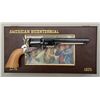 Image 2 : High Standard American Bi-Centennial  percussion revolver in factory display case  with medallion an