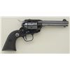 Image 1 : Ruger Single Six Model single action  revolver, .22 cal., 4-1/2” barrel, black  finish, checkered bl
