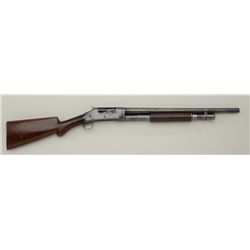 Winchester Model 1897 pump-action shotgun, 12  gauge, modified choke, takedown variation,  barrel re