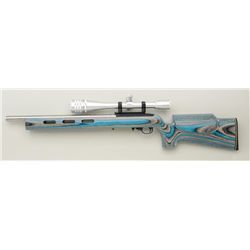 Customized Ruger Model 10/22 semi-auto rifle  with 18” Green Mountain custom stainless  steel barrel