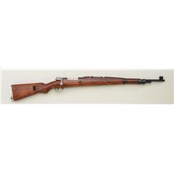 Mauser Model 48 bolt-action rifle, 8mm cal.,  24” barrel, import-marked, military finish,  wood stoc