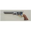 Image 1 : Italian-made modern copy of a Colt Model 1851  Navy revolver, .36 cal., 7-1/2” barrel, blue  and cas