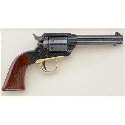 Ruger Bearcat Model single action revolver,  .22 cal., 4” barrel, blue finish, wood  grained grips,