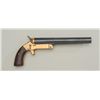 Image 1 : Remington Mark III spur trigger tip-up flare  gun, 9” barrel, blue finish with brass frame  and wood