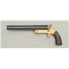 Image 2 : Remington Mark III spur trigger tip-up flare  gun, 9” barrel, blue finish with brass frame  and wood