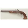 Image 1 : French style modern copy of a flintlock  single shot pistol, .45 cal., 10-1/2” octagon  barrel, brow