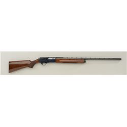 Browning Model 2000 semi-auto shotgun, 20  gauge, 2-3/4” chamber, 28” barrel, blue  finish, checkere