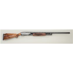 Winchester Model 12 takedown pump action  shotgun, 12 gauge, 2-3/4” chamber, full  choke, 30” barrel