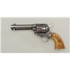 Image 1 : Colt SAA revolver, .41 cal., 4-3/4” barrel,  blue and case hardened finish, thick stag  grips, #2267
