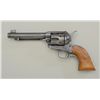 Image 1 : Colt SAA revolver, .45 cal., 5-1/2” barrel,  blue and case hardened finish, replaced wood  grips, ad