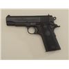 Image 2 : Colt Model 1991A1 semi-auto pistol, .45 cal.,  4-1/4” barrel, mat black finish, checkered  hard rubb