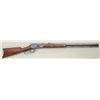 Image 1 : Winchester Model 1886 lever action rifle,  .45-70 cal., 26” octagon barrel, old re-blue  finish, woo