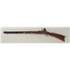 Image 1 : U.S. Springfield Trapdoor rifle modified for  movie use to a flintlock halfstock Plains  rifle, .45 