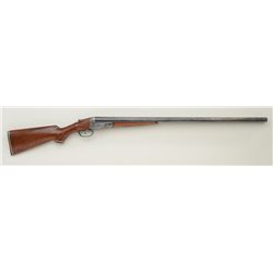 Parker V grade SxS shotgun, 12 gauge, full  and improved modified chokes, 30” barrels,  re-blued fin