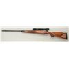 Image 2 : Customized Winchester Model 70 bolt-action  rifle, .300 H&H cal., 26-1/2” round barrel,  re-blued fi