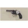 Image 1 : Smith & Wesson .32 Safety Hammerless DA  revolver, .32 cal., 3” barrel, blue finish,  checkered blac