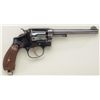 Image 2 : Smith & Wesson M&P U.S. Army Model 1899 DA  revolver, .38 Mil. cal., 6” barrel, blue  finish, checke