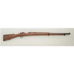 Mexican Mauser bolt-action rifle, 7mm cal.,  29-1/2” barrel, military finish, wood stock,  sling swi