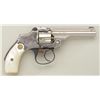 Image 2 : Smith & Wesson .32 Safety Hammerless DA  revolver, .32 S&W cal., 3-1/2” barrel, nickel  finish, gold