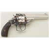 Image 1 : Smith & Wesson top break DA revolver, .32  cal., 3-1/2” barrel, nickel finish, deluxe  black raised 