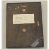 Image 2 : Cast bronze relief of Charlie Russell on wood  plaque by Jesse Lincoln; approx. 4-1/4” x 6”  and nic